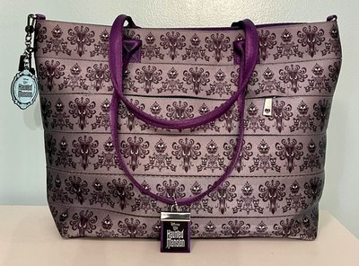 HARVEYS Seatbelt Disney Haunted Mansion Wallpaper Streamline Tote Bag New