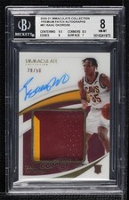 2020 Panini Immaculate Premium 28/50 Isaac Okoro #PPA-ISO BGS 8 Patch Auto 0x5w