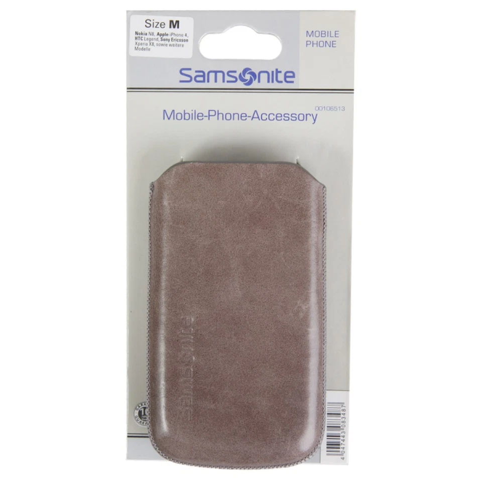 Samsonite Handy-Tasche Sleeve Toledo Gr. M grau Köchertasche Etui Case Hülle Bag - Bild 4 von 4