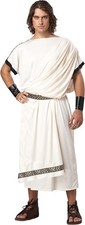 Classic toga costume outfit for themed party costume events