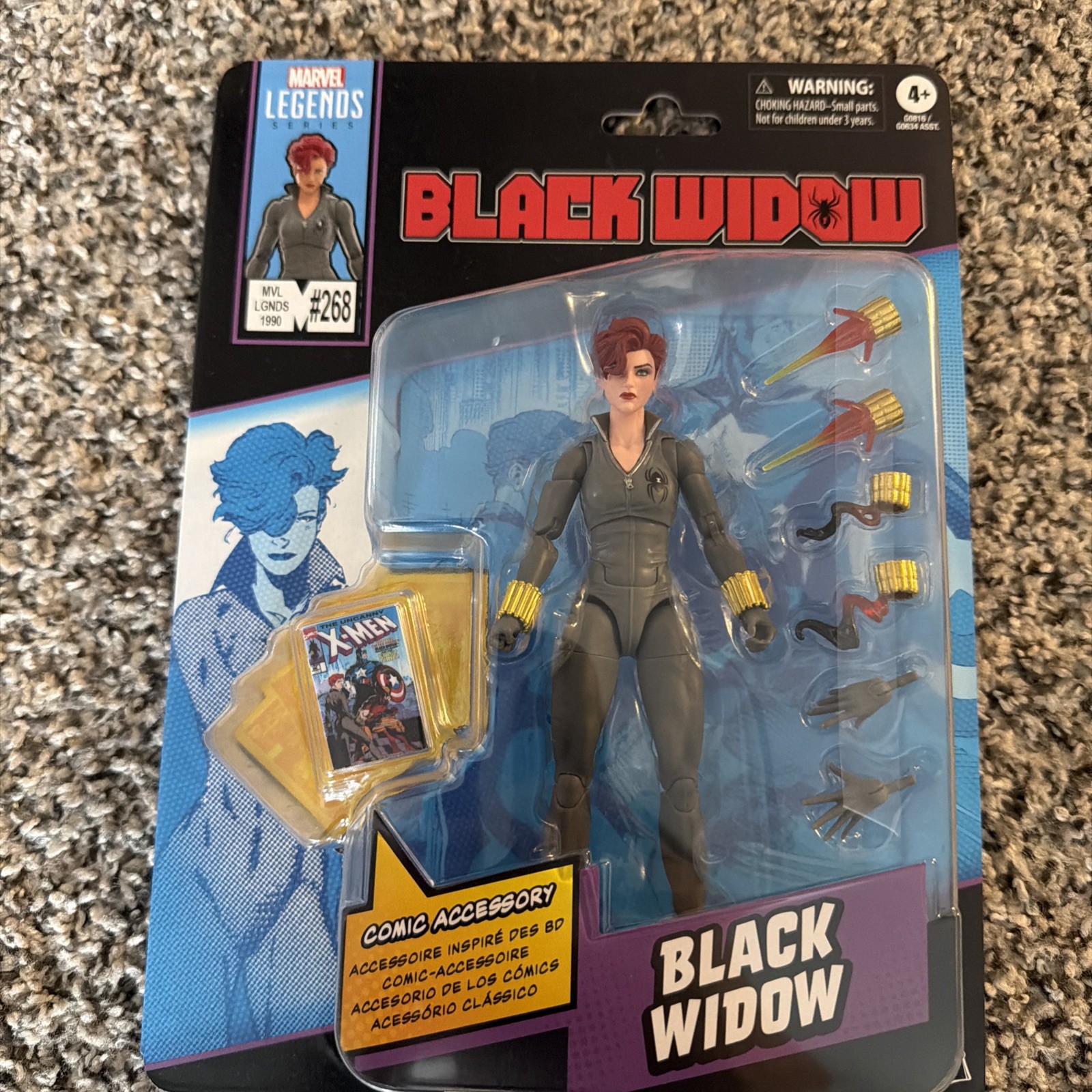 Black Widow Marvel Legends Series Black Widow 6-Inch Action 