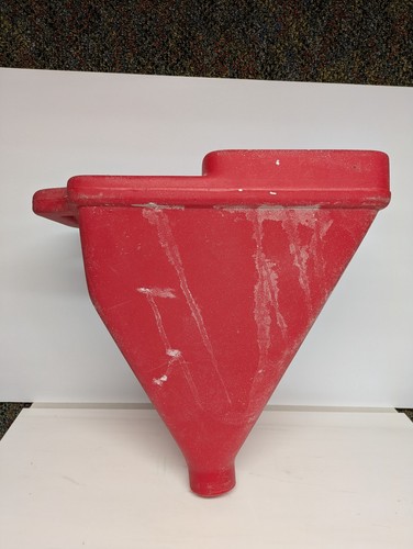 WAL-BOARD RED TEXTURE HOPPER  HOPPER ONLY.