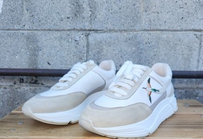 Axel Arigato Rush Bee Bird Luxury White Sneakers Size M 7.5 /W 9 Unisex - No Box