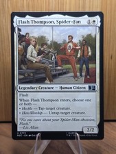 Flash Thompson Spider-fan Uncommon Marvel Super Heroes Magic the Gathering NM