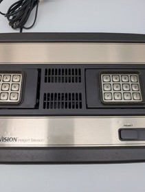Mattel Intellivision Model 2609 Video Game Console For Parts Black Screen
