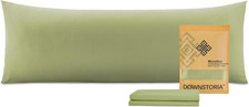 Body Pillow Cover, Soft Microfiber Pillowcase 20X54 Inch Sage Green 