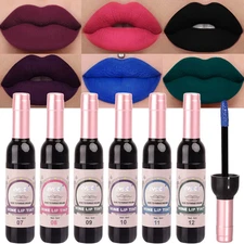 evpct Wine Lip Tint Stain 6 Colors Set Long Lasting Waterproof Set #2 ~ Exp 7/26