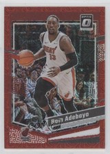 2023-24 Panini Donruss Optic Choice Red Prizm 61/88 Bam Adebayo #13 01su