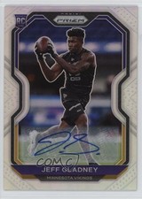 2020 Panini Prizm Rookie Silver Prizm Auto Jeff Gladney #399 Auto 0t59