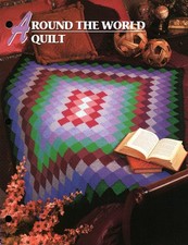 Around the World Quilt  Annie's Crochet Quilt  Afghan Club QAC314-03