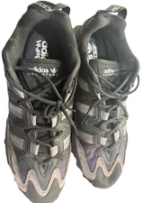 The shoes are the Adidas Hyperturf Adventure