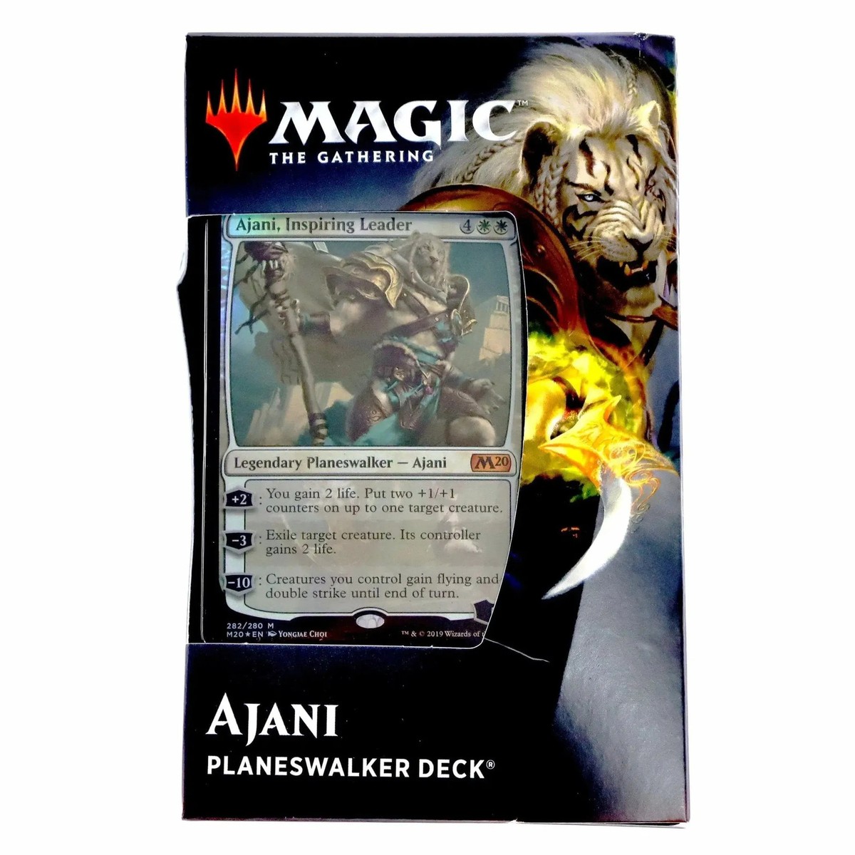Magic: The Gathering [Core 2020] - Ajani, Inspiring Leader Planeswalker Deck