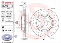 2X Brembo Bremsscheiben Vorne FüR Chrysler 300 C Touring LX Lancia Thema