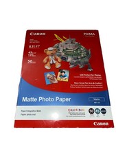 Canon 7981A004 Photo Paper Plus, Matte, 8-1/2 x 11 Pack of 50 Sheets 