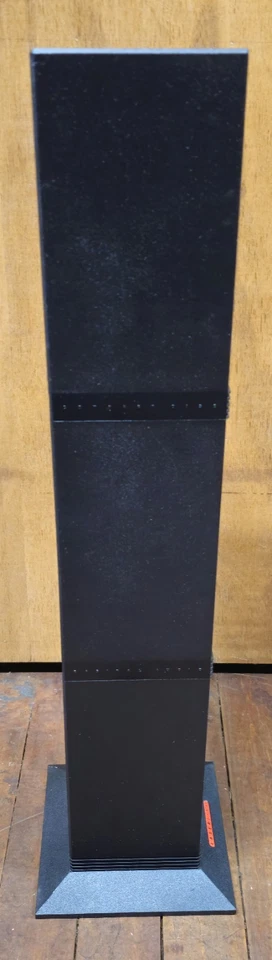 Laserline 48 CD Storage Tower Rack Stand Black Plastic Organizer Vintage - Image 3 of 4