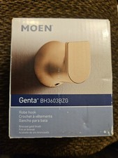 MOEN Genta Single Robe Hook in Bronzed Gold Finish BH3603BZG