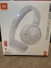 JBL- TUNE 520BT Wireless Bluetooth On-Ear Headphones- White -