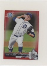 2017 Bowman Chrome Minis Prospects Red Refractor 6/10 Beau Burrows #BCP9 0cz