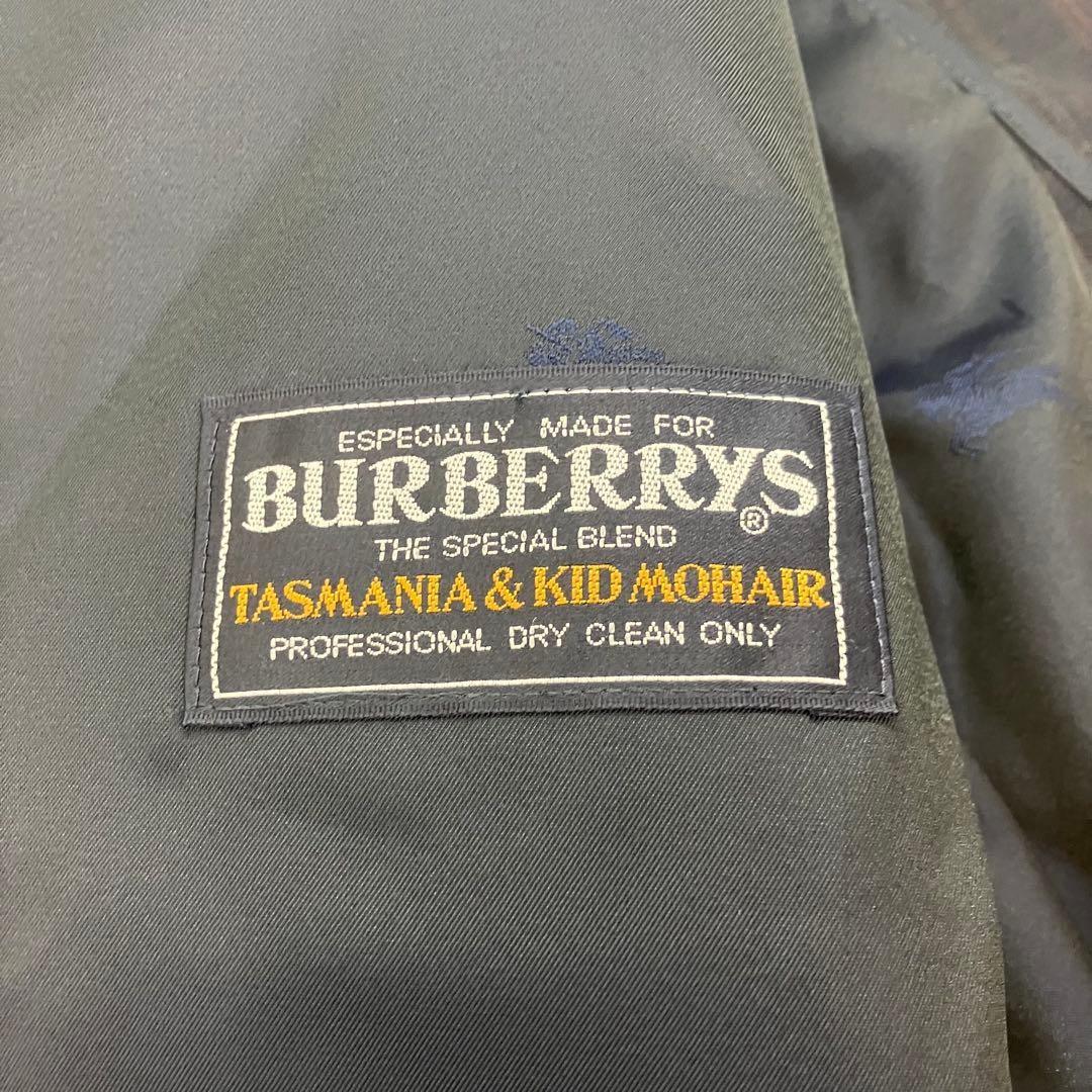 BURBERRY Double Blazer Jacket Silver Button Check… - image 5