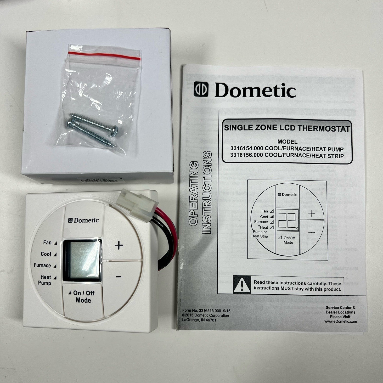 NEW Dometic RV White Heat Pump Thermostat & Control Board Module Kit ...