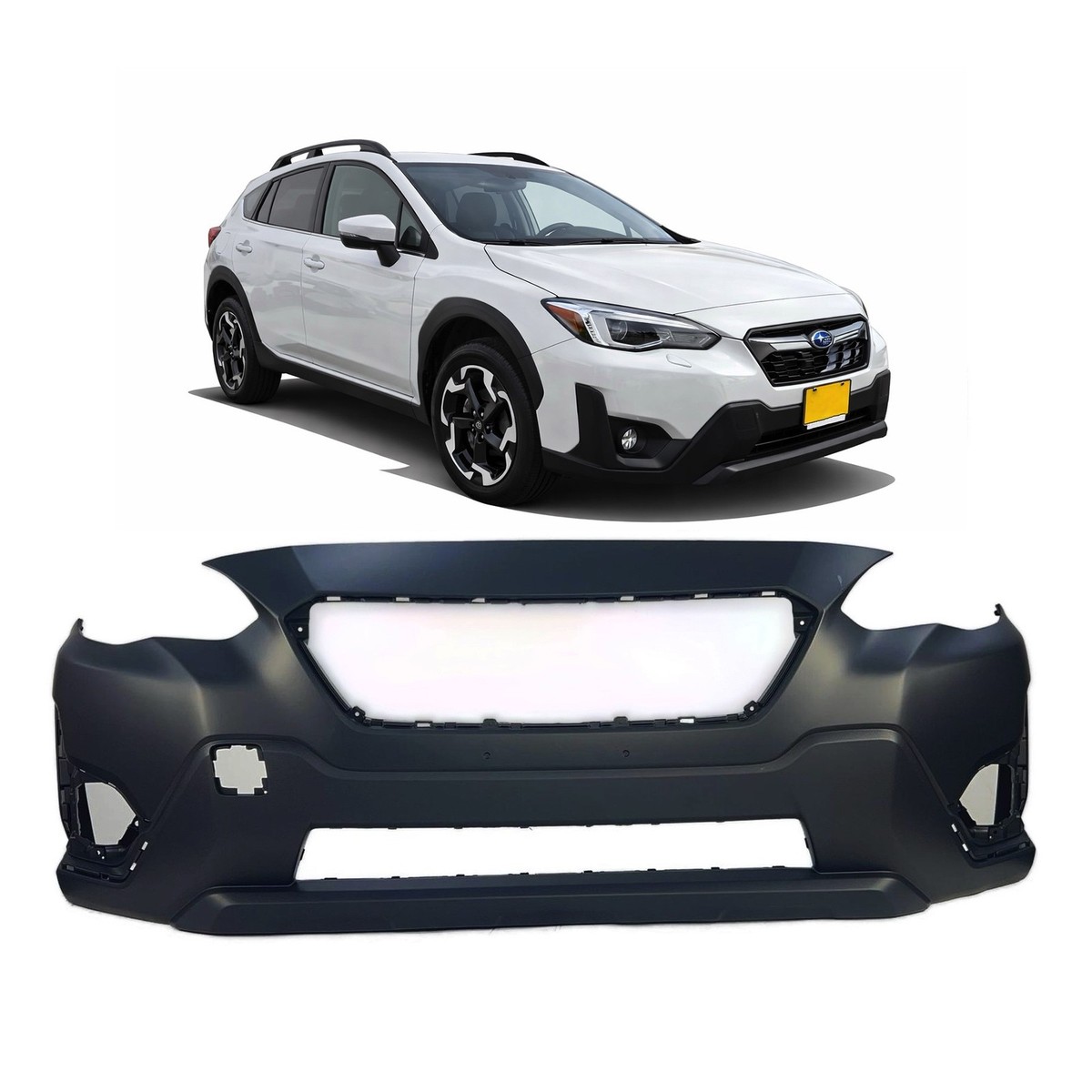 Front Bumper Cover For Subaru Crosstrek 2021-2023 Primed