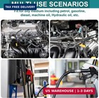 5/16 Inch ID Fuel Line Hose, J30R9 NBR Rubber Push 5/16-10FT With 10 Clamps