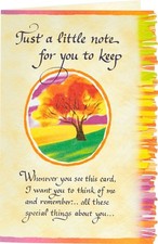 Just A Little Note for You to