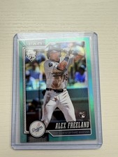2026 Topps Series 1 Alex Freeland Aqua Foil Parallel Rookie Card 🔥🔥🔥🔥