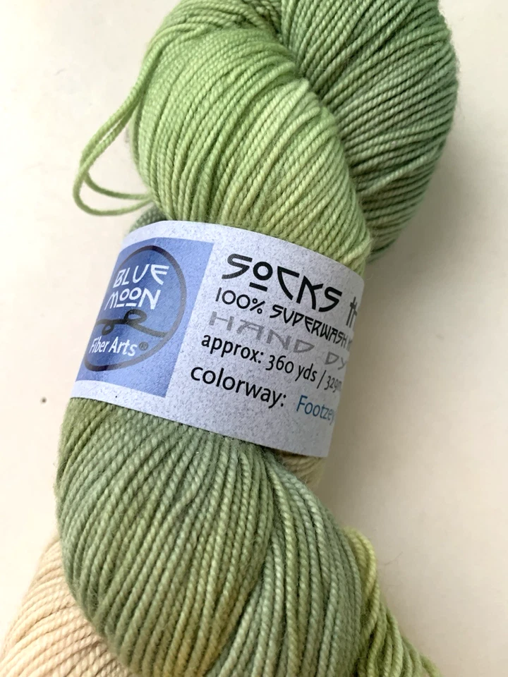 Blue Moon Fiber Arts - SOCKS THAT ROCK  Light - FOOTZEY FOO - 360 yds Merino - Image 2 of 4