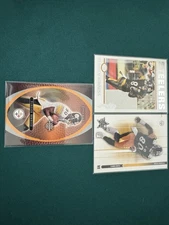 Lot Of 3 Plaxico Burress Steelers NFL Football Cards