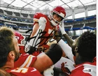 Kansas City Chiefs HARRISON BUTKER Signed Autograph 8x10 Photo JSA COA AUTOGRAPH