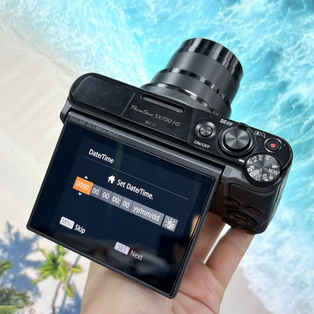 Canon PowerShot SX730 HS Digital Camera Black 20.3 MP English - 90