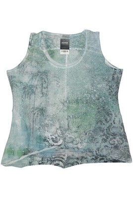 tredy Top Damen Trägertop Tanktop Unterhemd Gr. EU 48 Mehrfarbig #mpayyj9