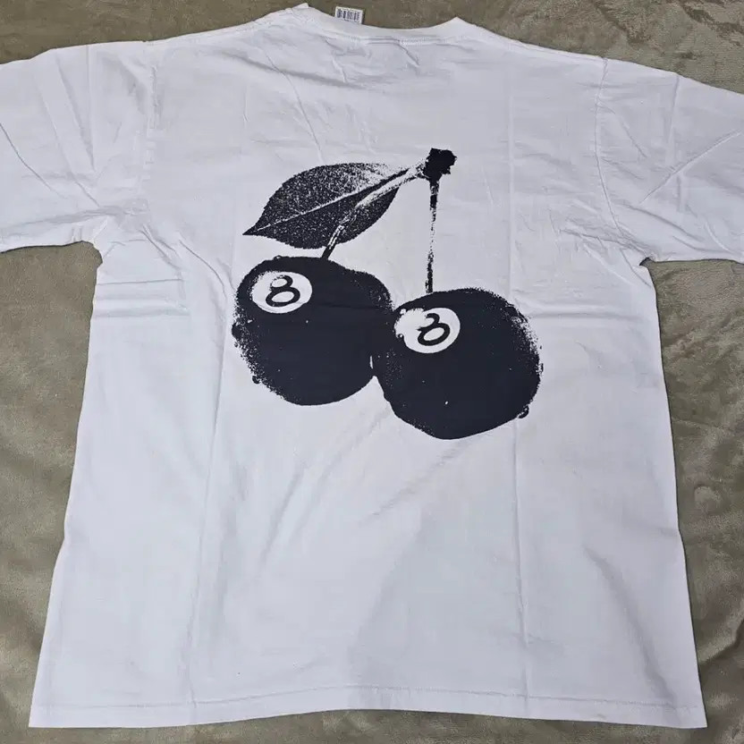 Stussy Cherry Short Sleeve T-Shirt XL New thumbnail 2