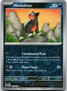 Houndour 131/197 Obsidian Flames Reverse Holo