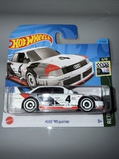 Hot Wheels Audi 90 Quattro White - Creased Card