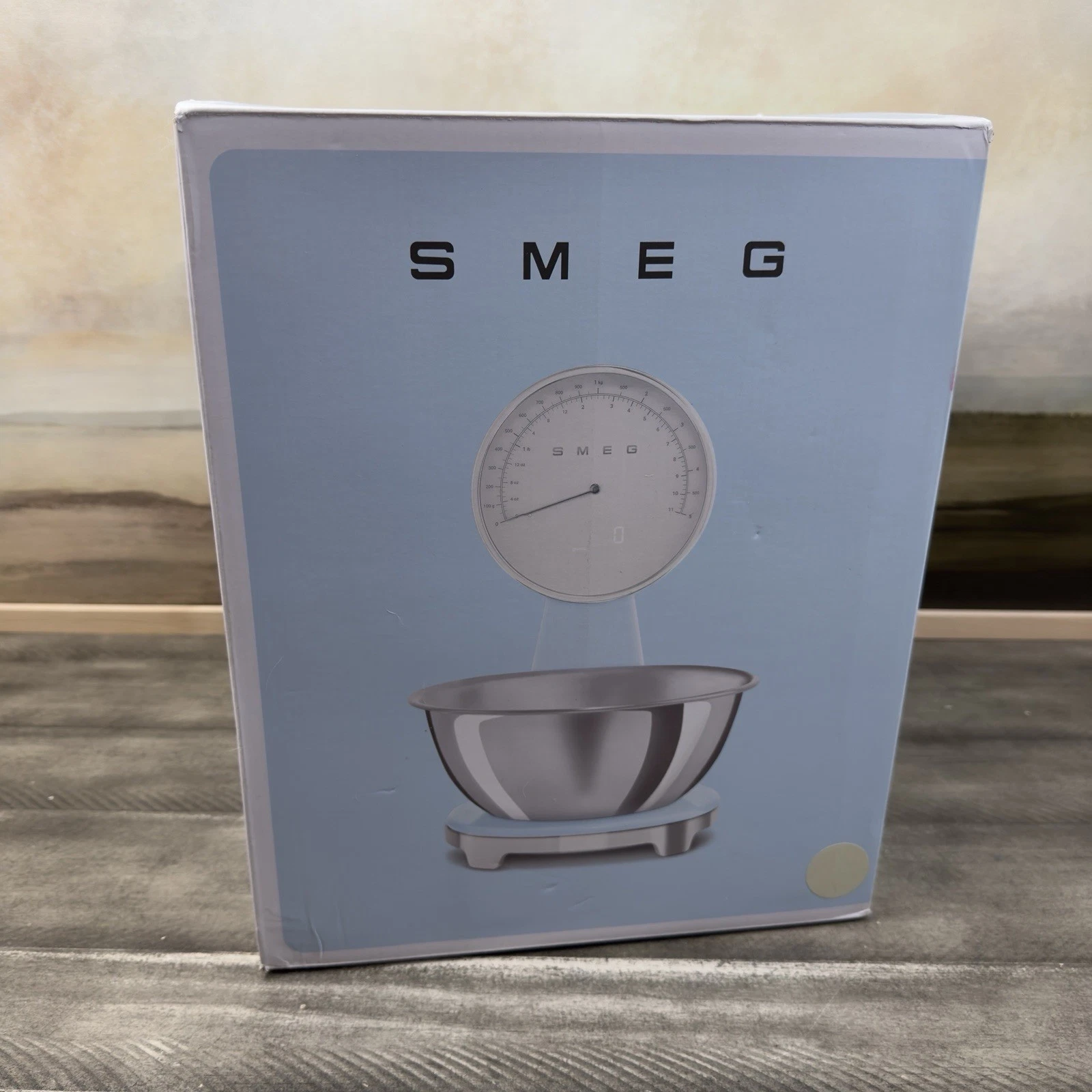 Williams Sonoma SMEG 50's Kitchen Scale Cream Scuffed Read NIB OB
Opens in a new window or tab
