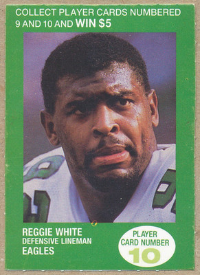ODDBALL-BP Reggie White EAGLES PACKERS VOLS Tennessee VOLUNTEERS HOF