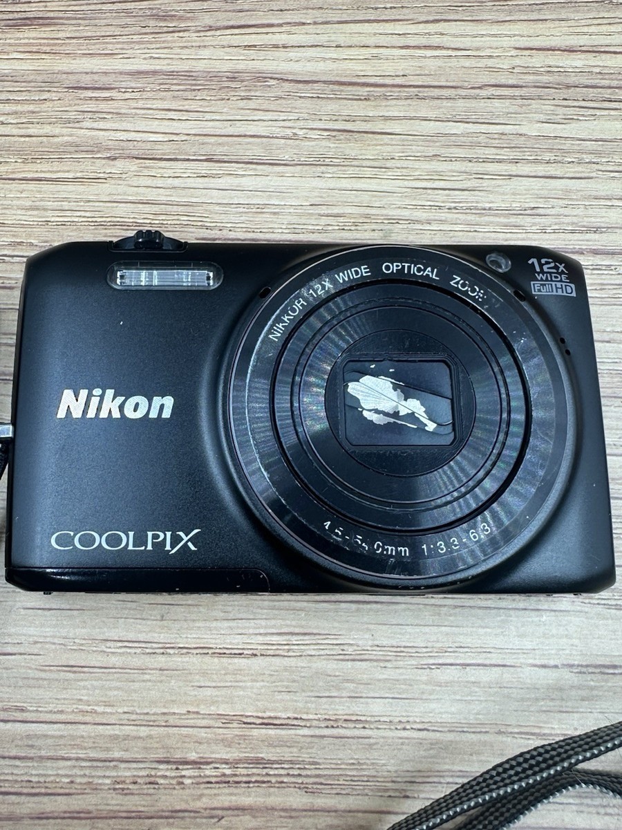 Nikon COOLPIX S6800 16.0MP Digital Camera - Black for sale online