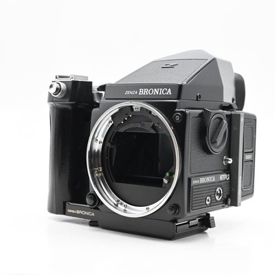 Bronica ETRSi 645 Film Camera Kit ETR-Si w/Prism, Speed Grip, 220 Back #005