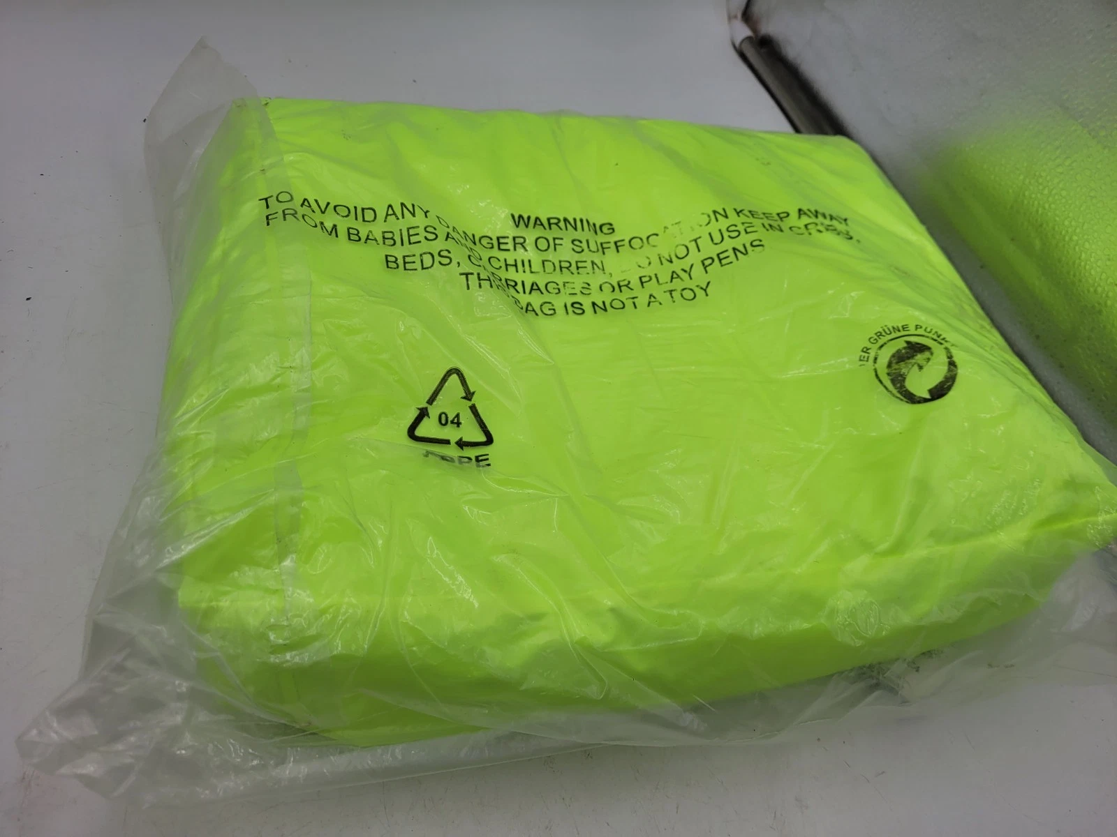 Refrigiwear 0195R MID-WEIGHT RAINWEAR SET LIME REGULAR 4XL - product detail image 7