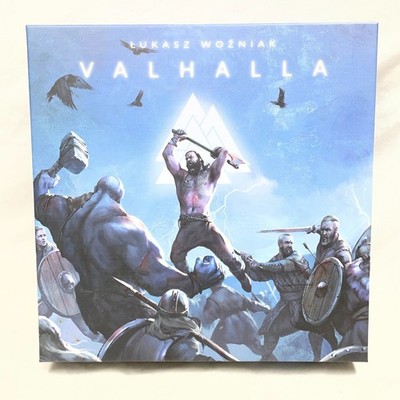 Valhalla Board Game Kickstarter (ALL IN) Playmat +Minis +Dice Unplayed NM/NM+
