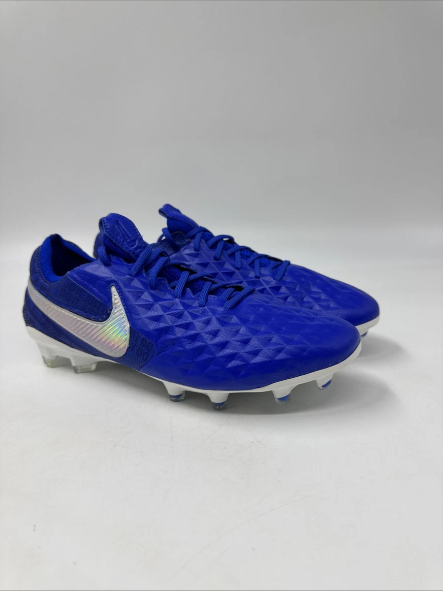 Nike Tiempo Legend 8 Elite FG White Hyper Royal for Sale