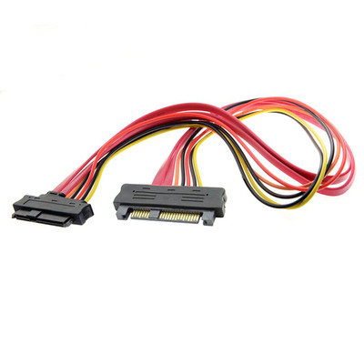 NFHK SAS Hard Disk Drive SFF-8482 SAS Cable 29Pin Male to Female Extension Cable