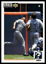 Cory Snyder 1994 Collector's Choice #261 Dodgers MLB READ FREE SHIP AutographDen