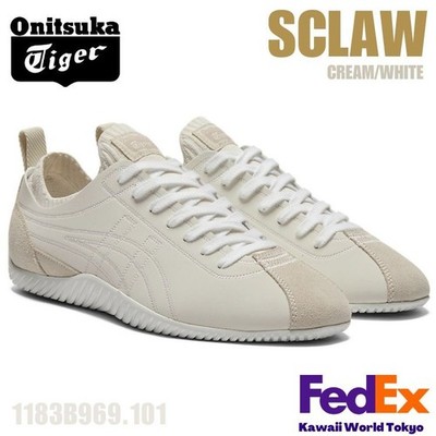 Onitsuka Tiger SCLAW CREAM/WHITE 1183B969 101 UNISEX shoes New!!