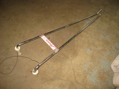Mantis Mini Tiller #7222M Chrome Handlebars