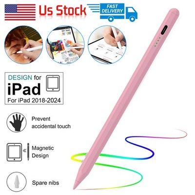 Stylus Pen for Apple iPad 10th 9th 8th 7th 6th Gen Pen Pencil W/Palm Rejection