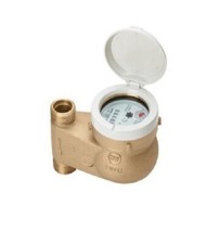 Steigrohr Wasserzähler QN 2,5 DN20 3/4" BL 105 mm Neue Uhr geeicht 2026.