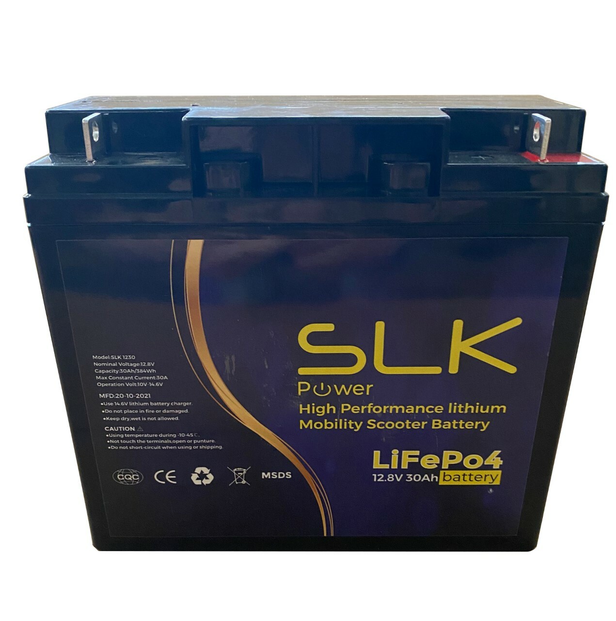 SINGLE 12v 30AH LITHIUM LIFP04 MOBILITY SCOOTER SOLAR GOLF LAWN MOWER